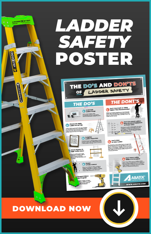 Louisville Ladder Safety Poster Download